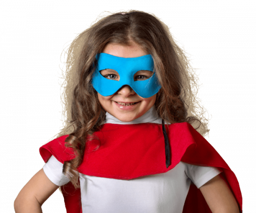 Children of Courage Girl Superhero